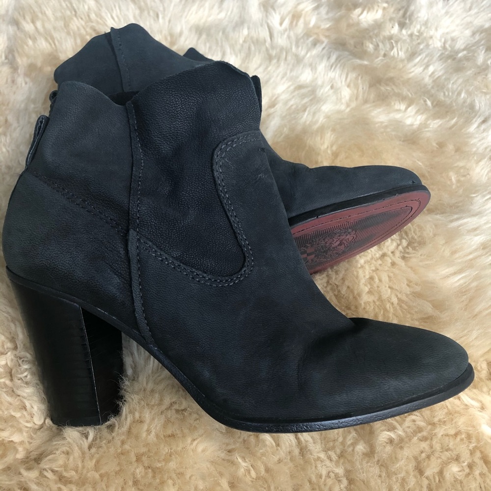 Vince Camuto Black Suede Bootie